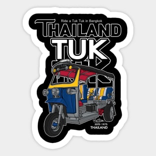 TUK TUK Thailand Sticker